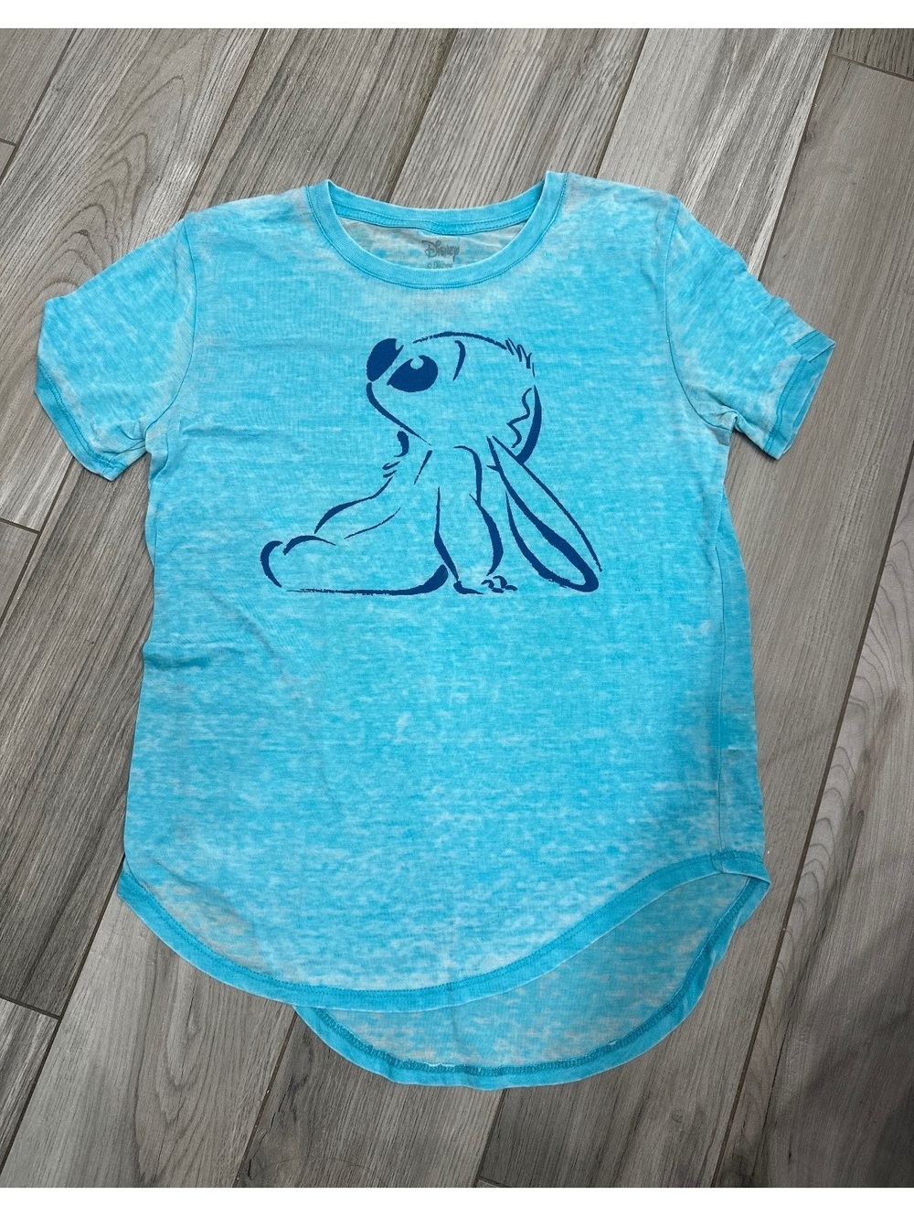 Disney Blue Stitch Graphic T-Shirt for Kids